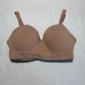 Popilush Bra XL Nude Strapless Convertible Shapewear Push Up Wireless NWT